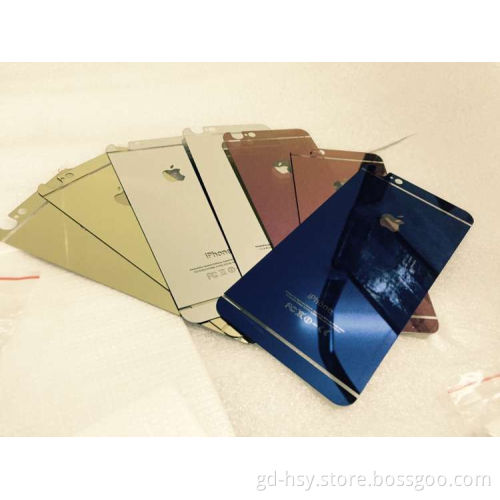 HUYSHE anti- broken cell phone use color screen guard for iphone 6 screen protector 9h tempered glass